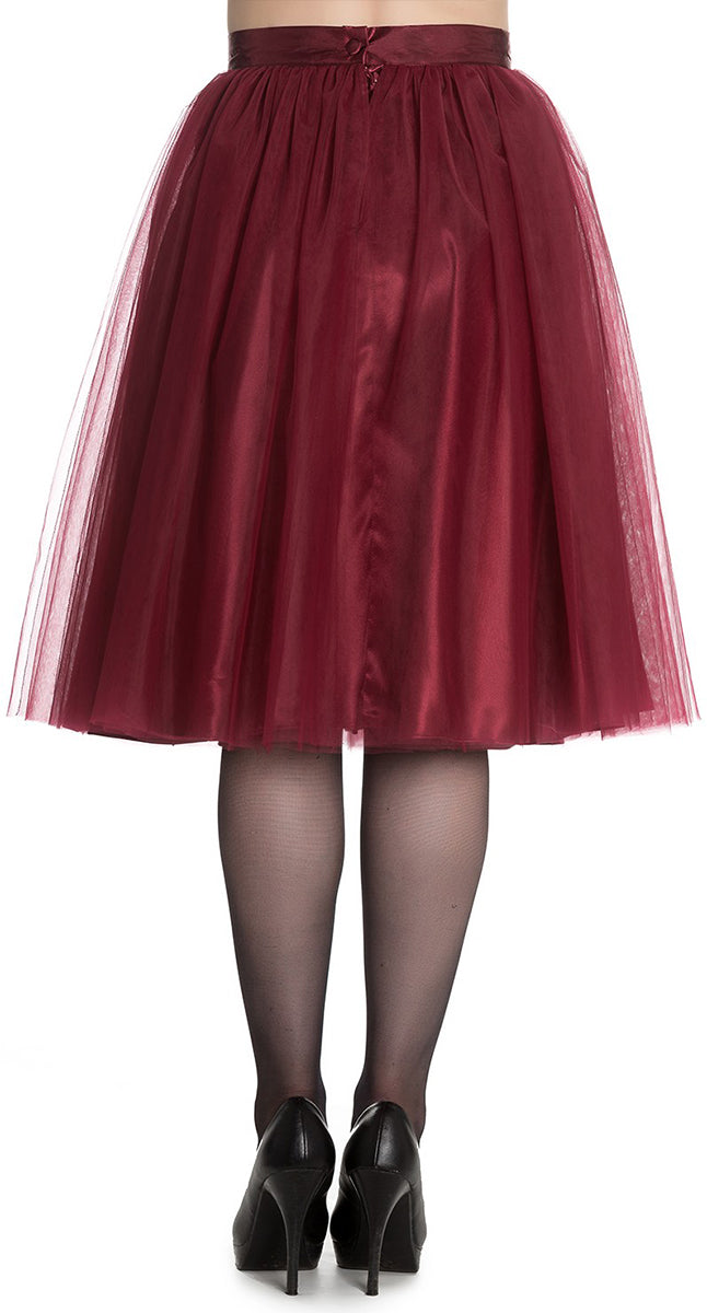 Hell_Bunny_BALLERINA_Vintage_Tulle_TueLL_Tellerrock_Swing_SKIRT_Bordeaux-2