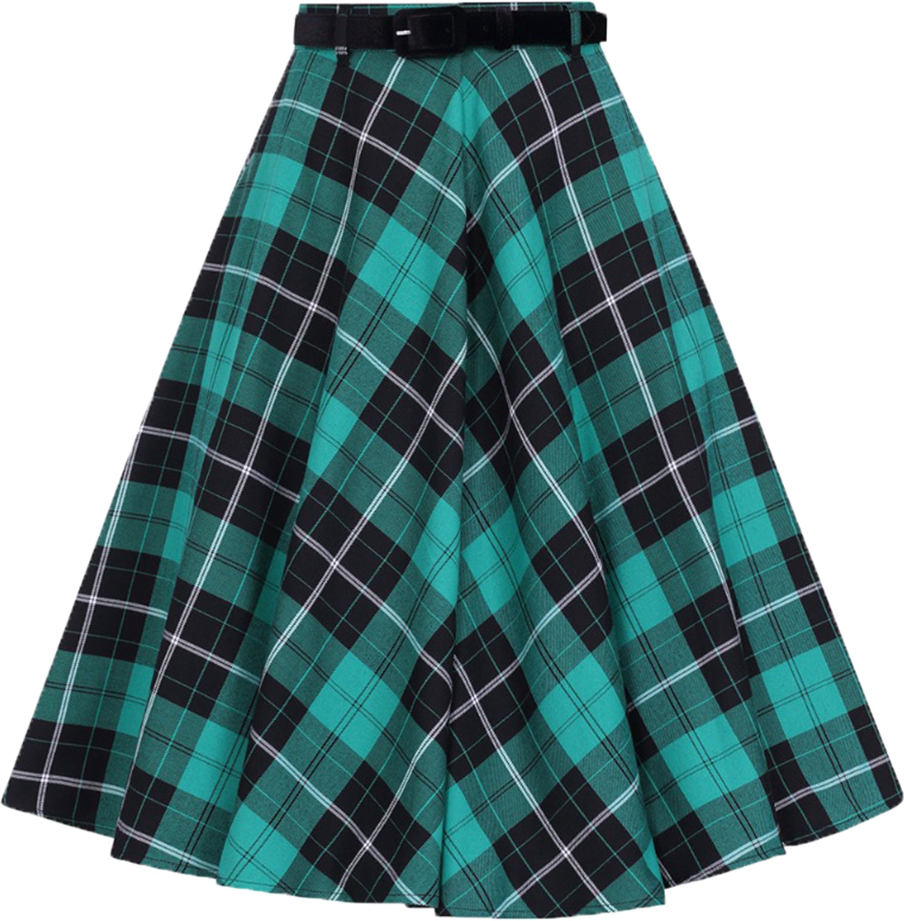 Hell_Bunny_BERYL_CHECK_50s_TARTAN_Karo_Velvet_Belt_TELLERROCK_Swing_Skirt_Killer_Kirsche-4