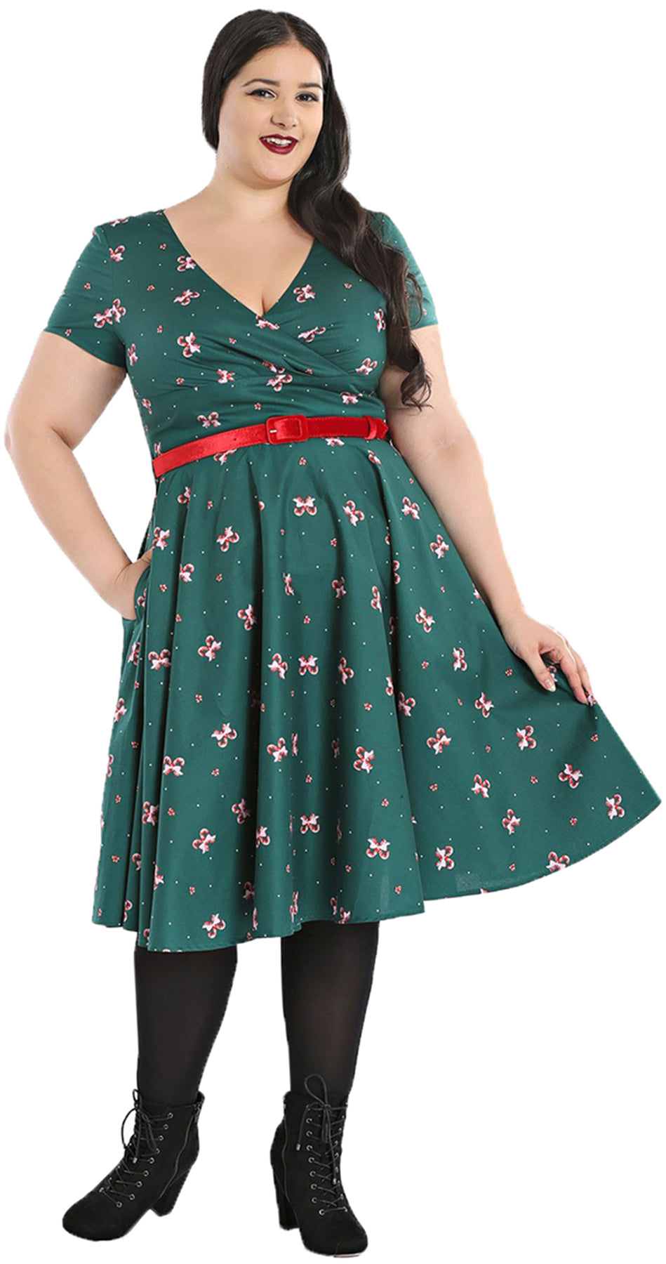 Hell_Bunny_BETH_Vintage_CANDY_CANES_Bow_50s_SWING_DRESS_Kleid_Plus_Size_killer_kirsche