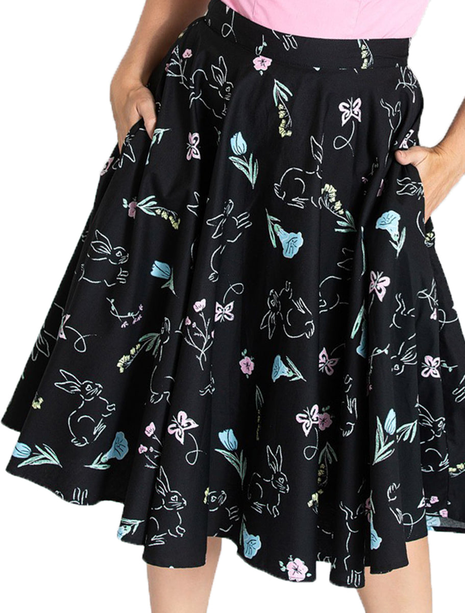 Hell_Bunny_BINKY_Bunny_Hasen_BLUMEN_Floral_Swing_Skirt_TELLERROCK-1
