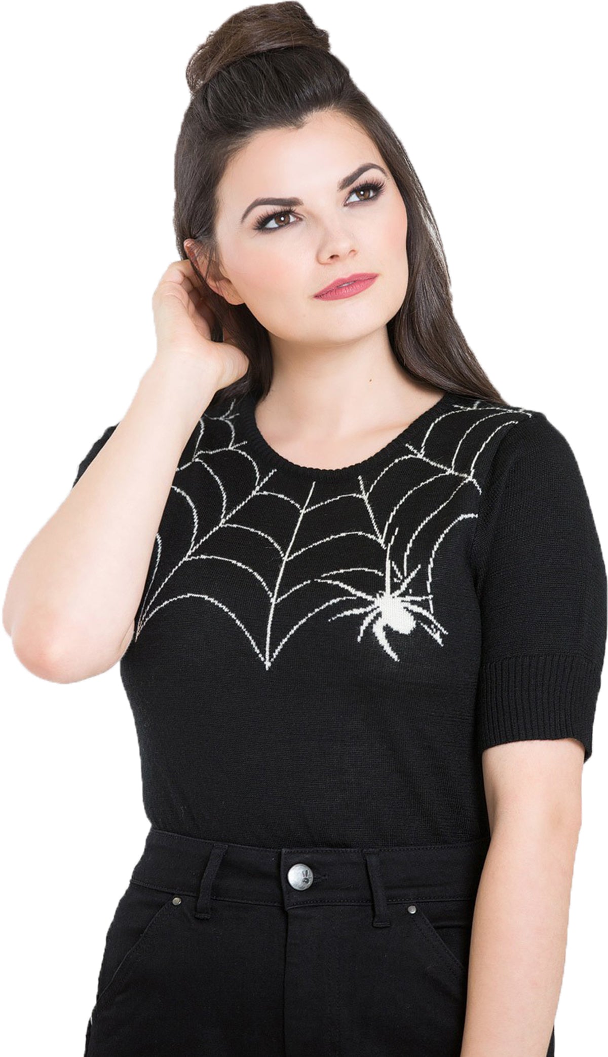 Hell_Bunny_BLACK_WIDOW_Spiderweb_SPINNE_Rundhals_PULLOVER_Jumper-1