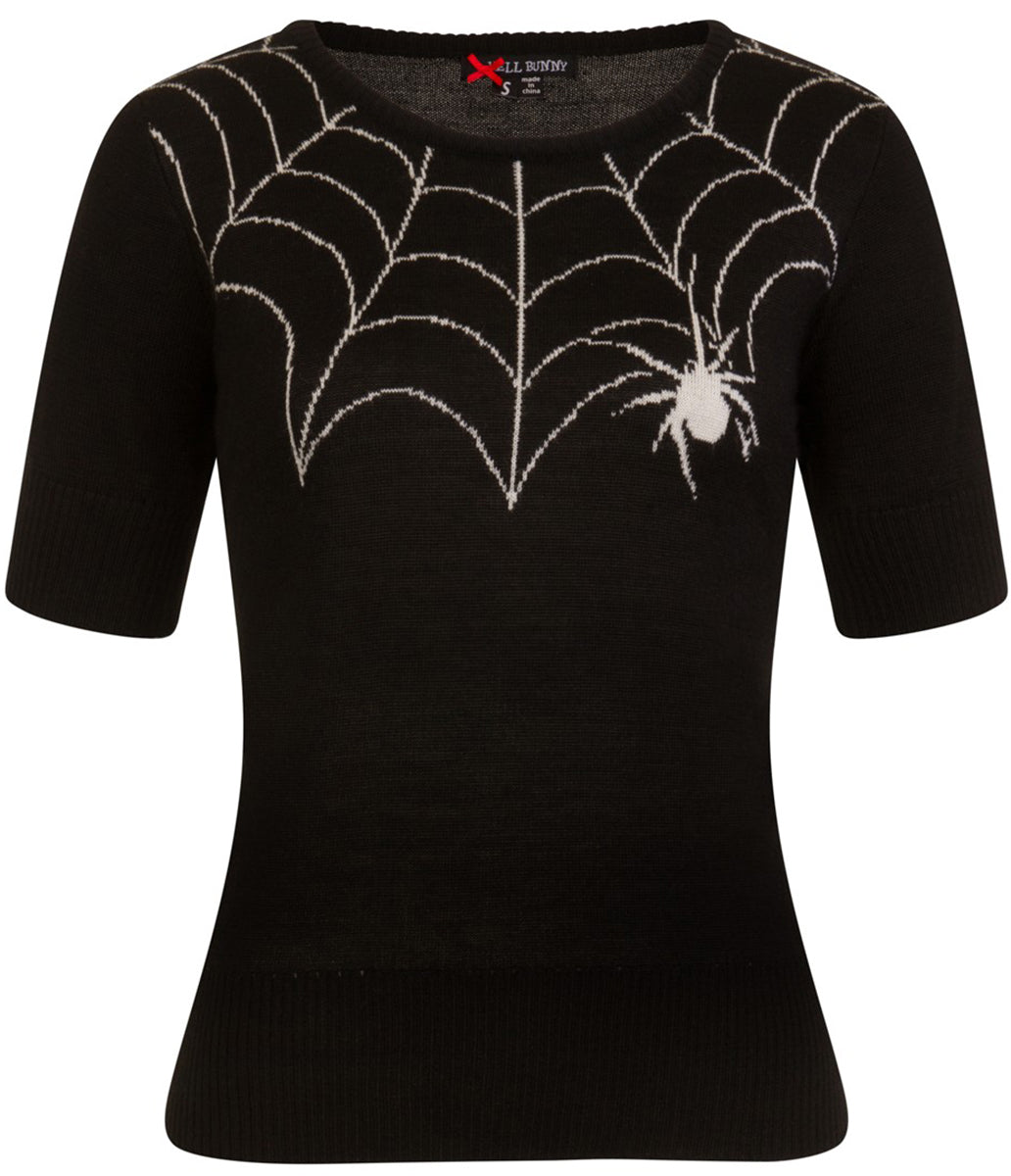 Hell_Bunny_BLACK_WIDOW_Spiderweb_SPINNE_Rundhals_PULLOVER_Jumper-3