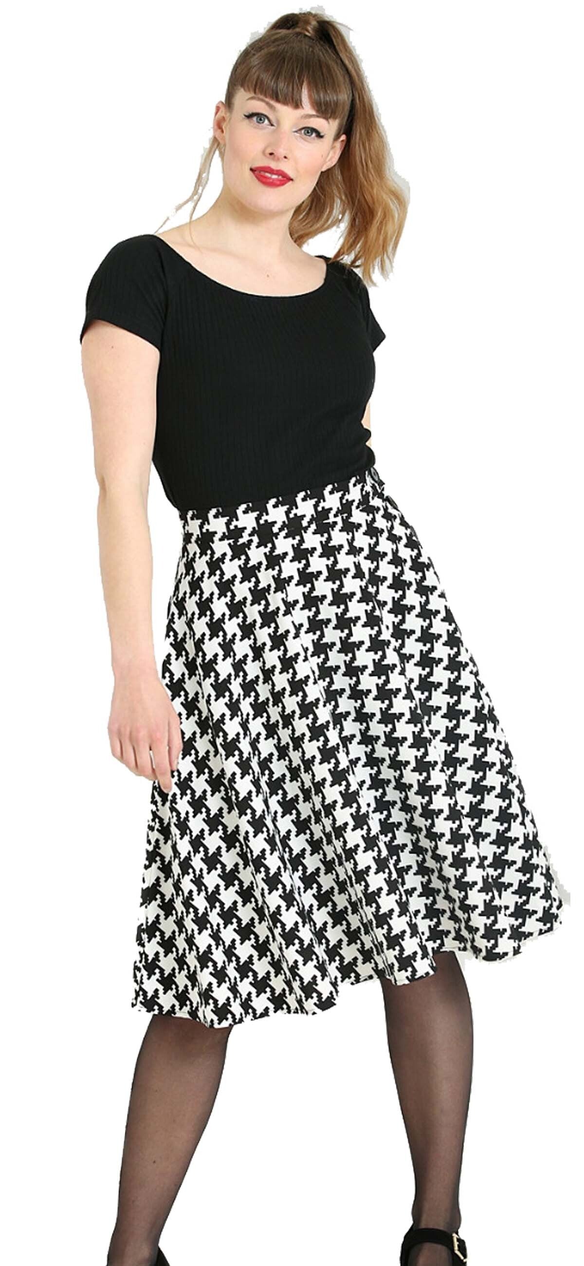 Hell_Bunny_BLAKE_HOUNDSTOOTH_Vintage_Hahnentritt_Karo_ALinien_Skirt_ROCK-2Xea0MgAr4IZtN