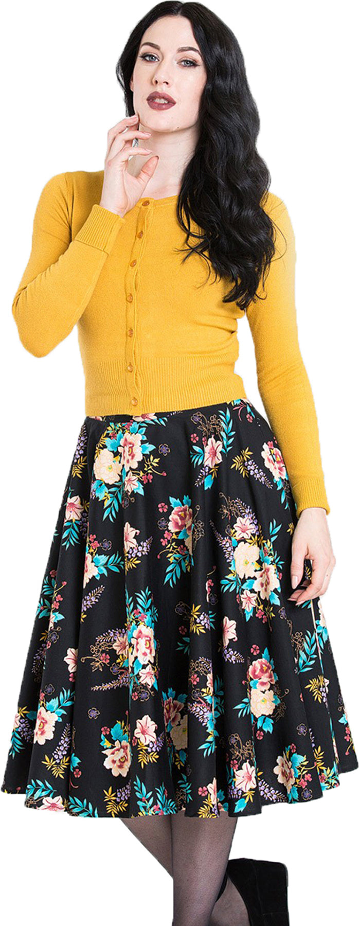 Hell_Bunny_BLUE_BELL_Vintage_50s_BLUMEN_Floral_Swing_Skirt_TELLERROCK_killer_kirscheJyWsdUJiizaLB