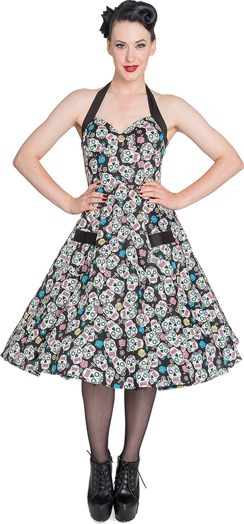 Hell_Bunny_CALAVERAS_Sugar_Skull_SWING_Neckholder_KLEID_killer_kirscheRSXn79fJ9SkTd