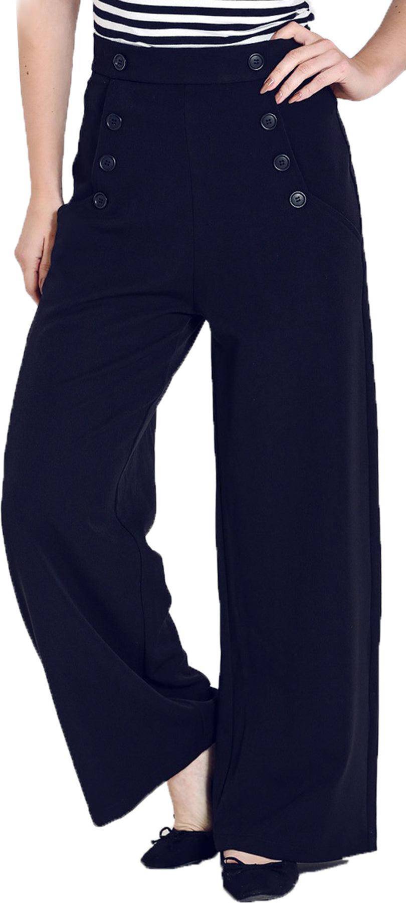 Hell_Bunny_CARLIE_Vintage_PLAIN_High_Waist_MARLENE_HOSE_Plus_Size_Navy_killer_kirsche_1