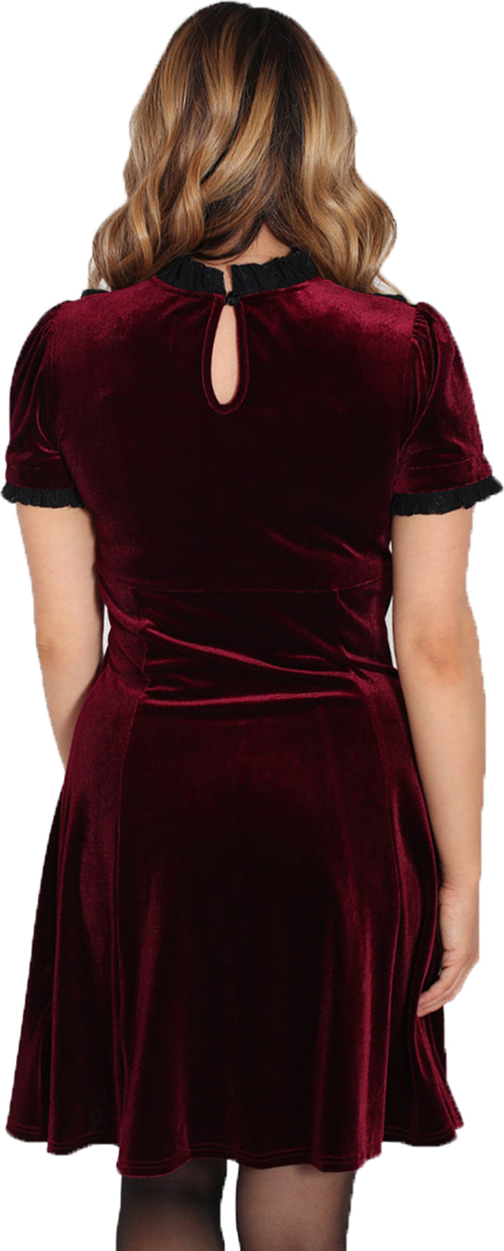 Hell_Bunny_CAROLINE_VELVET_Vintage_SAMT_Spitze_Floral_Lace_A-LINIE_DRESS_Kleid_Killer_Kirsche-2