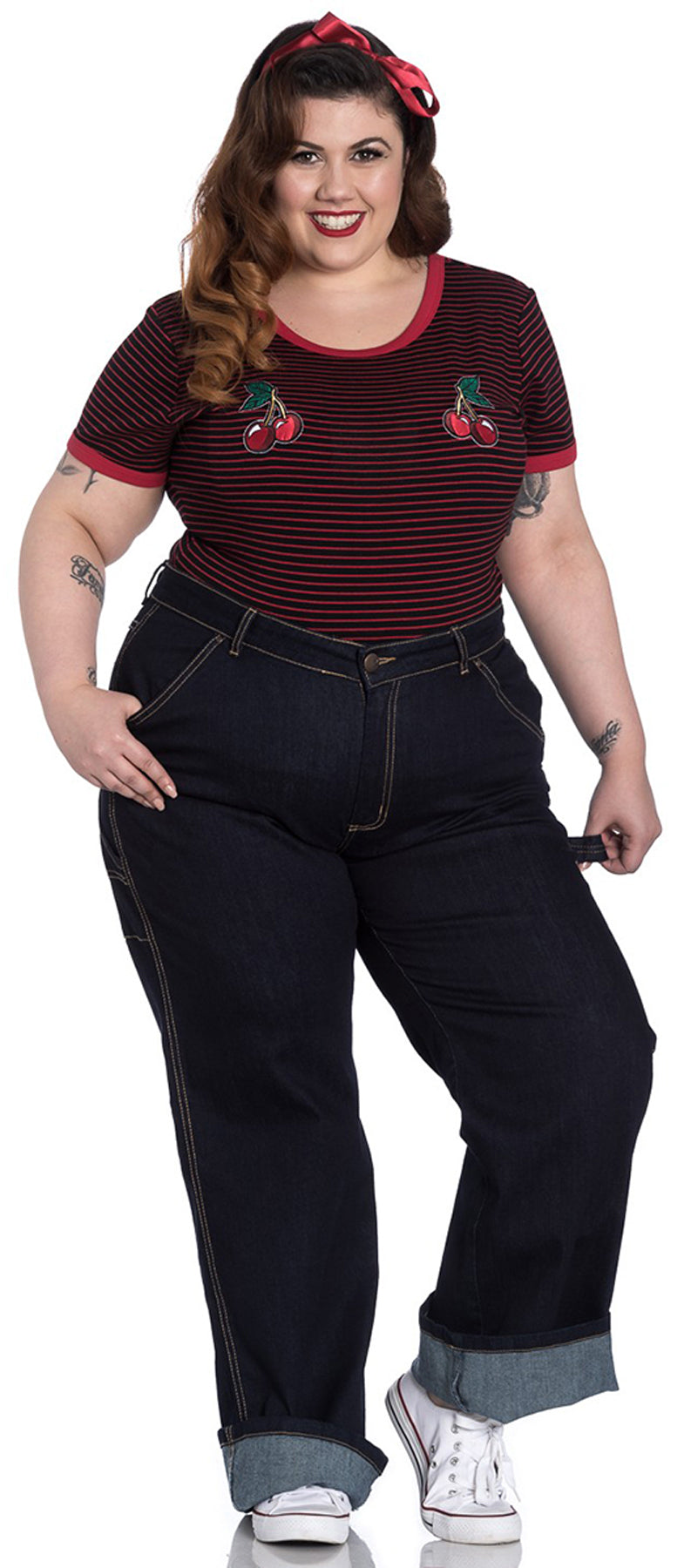 Hell_Bunny_CARPENTER_Vintage_DENIM_50s_HIGH_WAIST_Jeans_Hose_Navy_Plus_Size_killer_kirsche