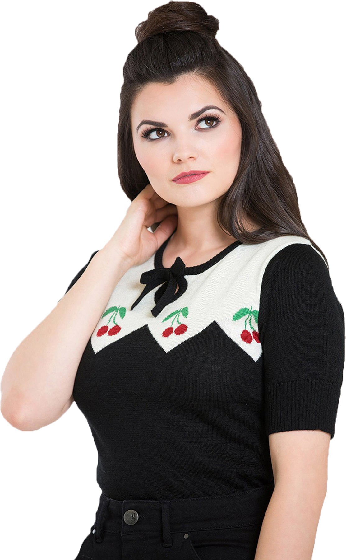 Hell_Bunny_CHERIE_Vintage_KIRSCHEN_Rundhals_PULLOVER_Jumper_killer_kirscheT7KYXXHDjtjap