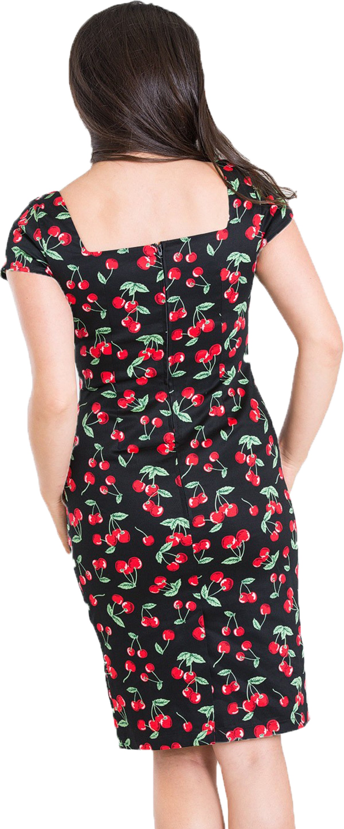Hell_Bunny_CHERRY_PIE_Kirschen_Vintage_KURZARM_Pencil_DRESS_Bleistiftkleid-2tBUlQaUTv3Yxh