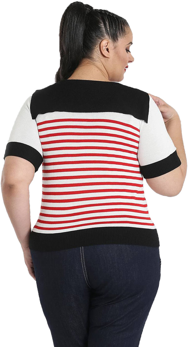 Hell_Bunny_COCO_50s_Streifen_SAILOR_Matrosen_Vintage_Knit_SHIRT_Plus_Size_Rot-2