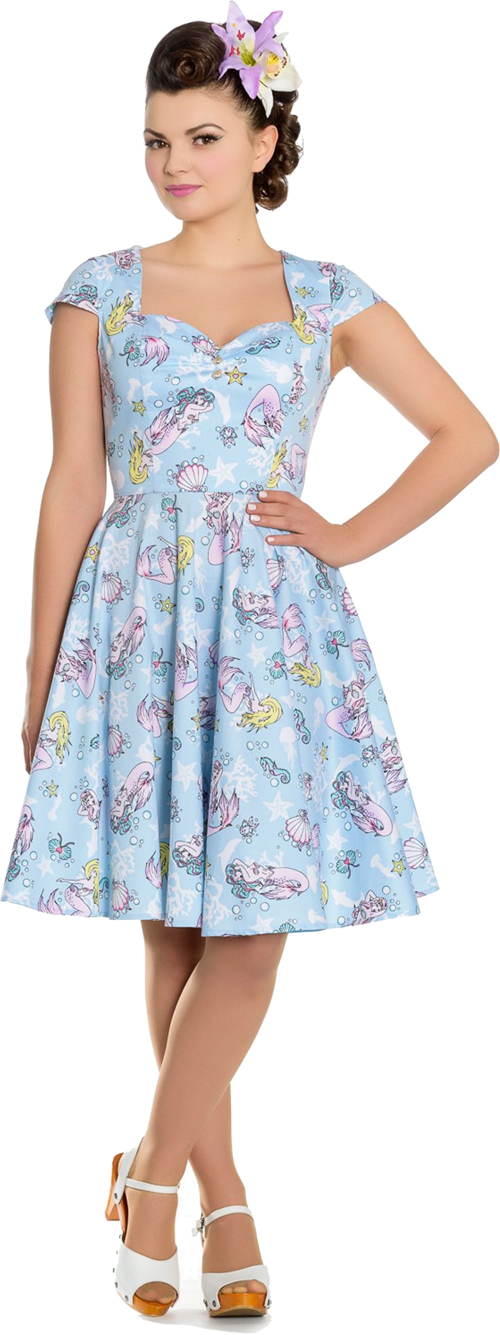 Hell_Bunny_CORALIA_Maritim_MERMAID_Meerjungfrau_50s_SWING_Dress_Kleid