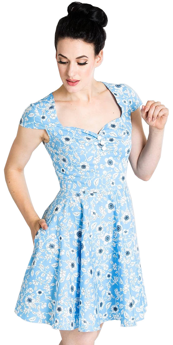 Hell_Bunny_DAPHNE_Cherry_Blossom_FLORAL_Kurzarm_MINI_Swing_Dress_KLEID-2tBP4LAo50Hr5R