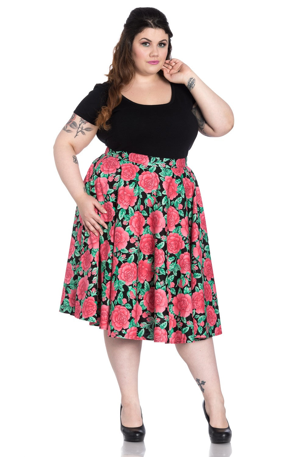Hell_Bunny_DARCY__Rosen_Roses_Swing_Skirt_TELLERROCK_Plus_Size_01R6KNqmGWp21LB