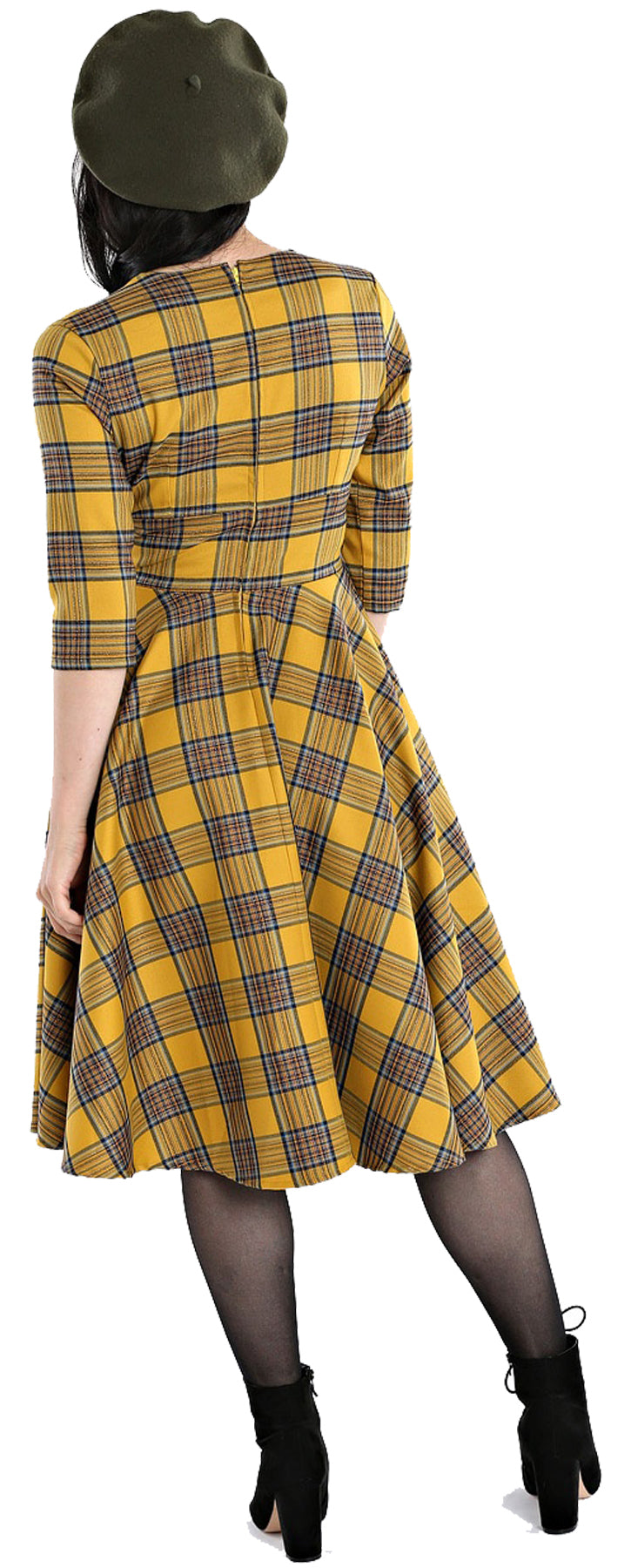 Hell_Bunny_DIJON_50s_TARTAN_Karo_Sweetheart_dreiviertel_ARM_SWING_DRESS_Kleid_Plus_Size_killer_kirsche_3tNkqQZBOP5N6C