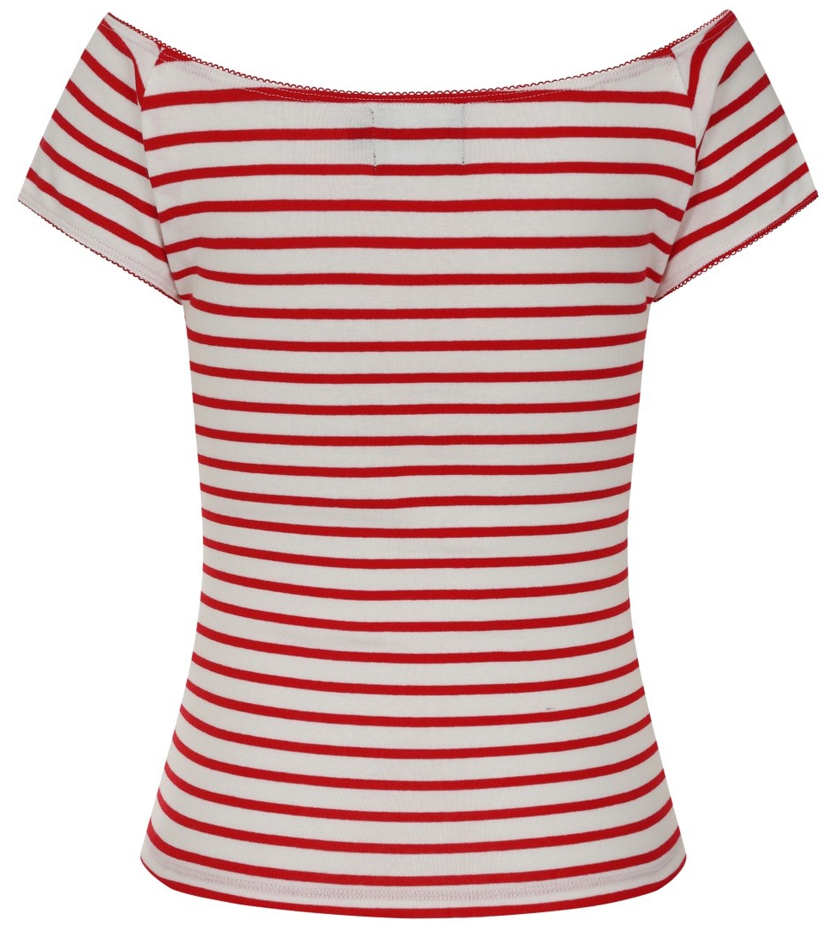 Hell_Bunny_DOLLY_Sailor_50s_STREIFEN_Knot_Tie_SHIRT_Oberteil_-_Weiss_Rot_killer_kirsche_6