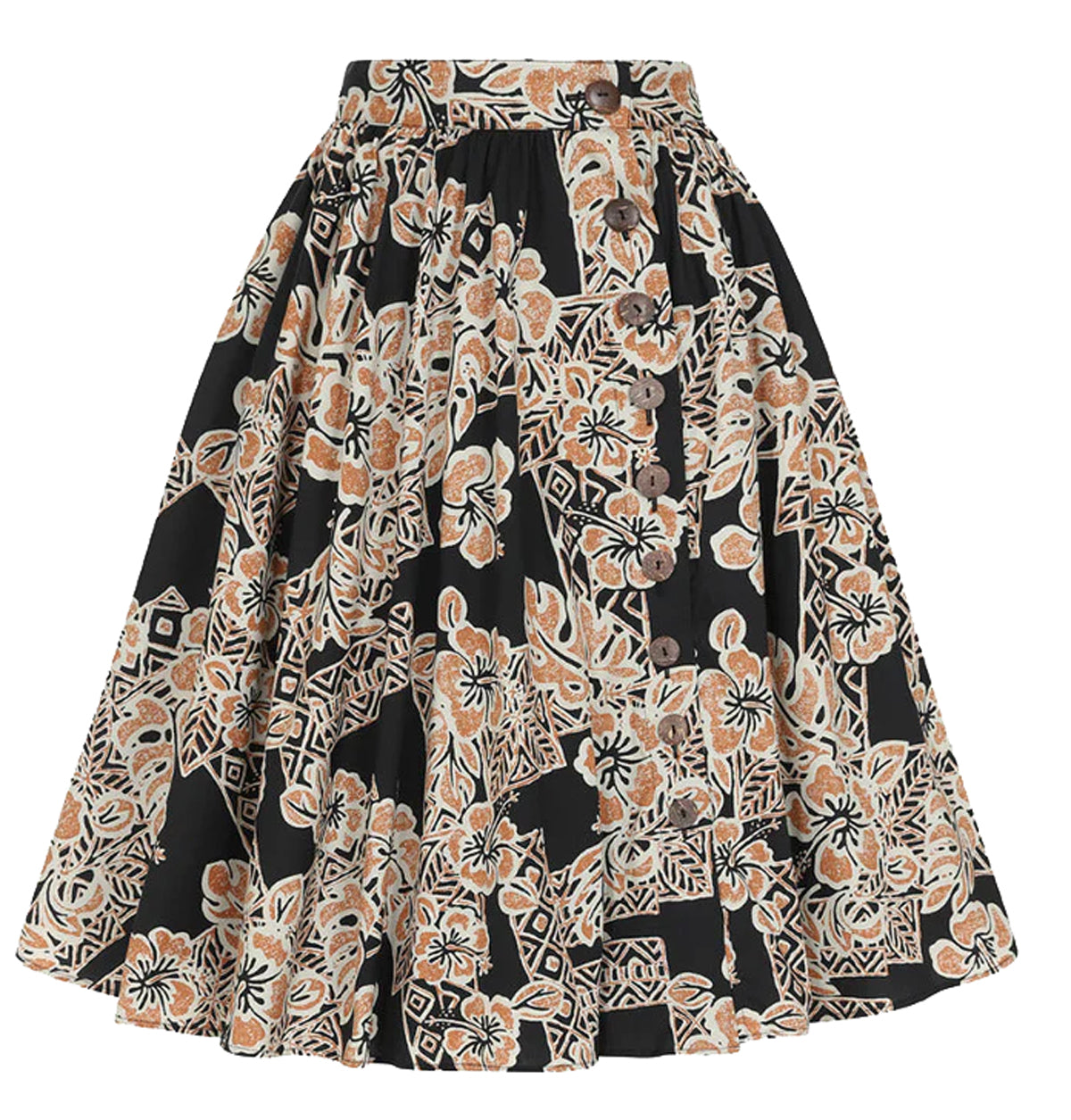 Hell_Bunny_DOMINIQUE_TIKI_Floral_Hawaii_Vintage_50s_SWING_SKIRT_Rock_-5