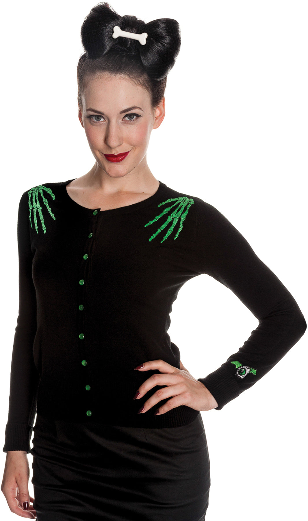 Hell_Bunny_DOOMED_Skeleton_Hands_Psycho_CARDIGAN_Strickjacke_killer_kirscheB0K7I69H5lxNC