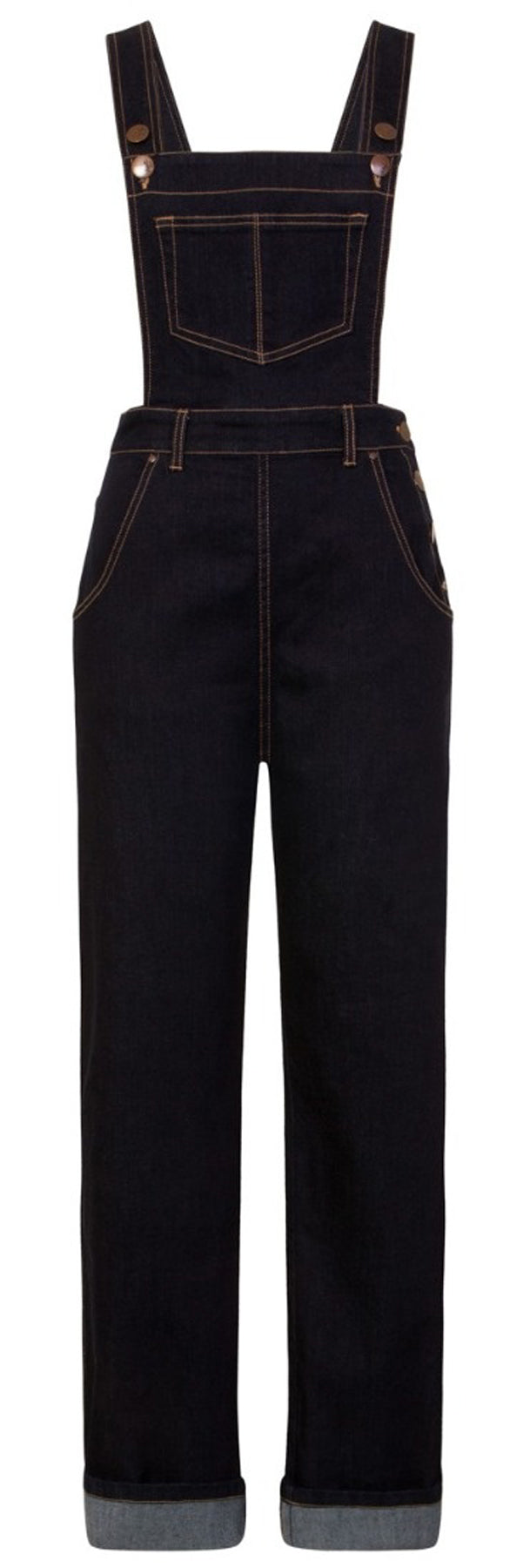 Hell_Bunny_ELLY_MAY_Denim_Vintage_50s_DUNGAREES_Jeans_LATZHOSE_blau_killer_kirsche_4