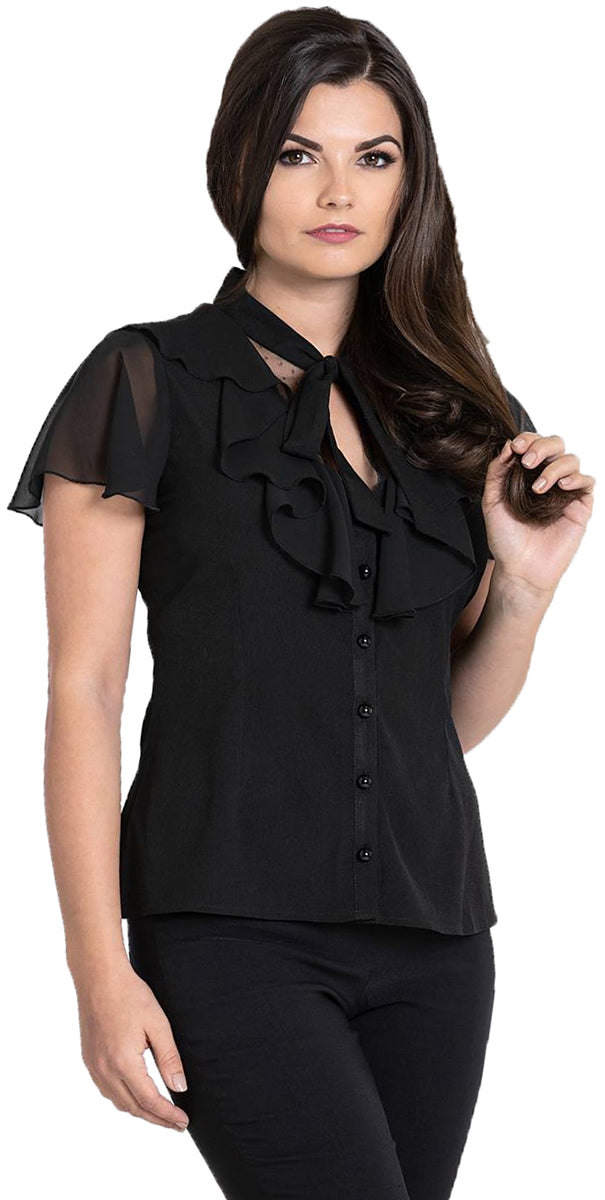 Hell_Bunny_EVANORA_Vintage_PUNKTE_Mesh_VOLANT_Schluppenbluse_BLOUSE-1DNPcOEWPcDRZy