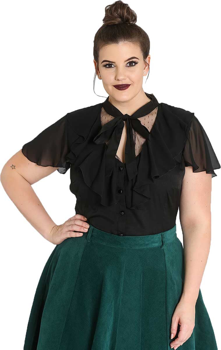 Hell_Bunny_EVANORA_Vintage_PUNKTE_Mesh_VOLANT_Schluppenbluse_Plus_Size-1