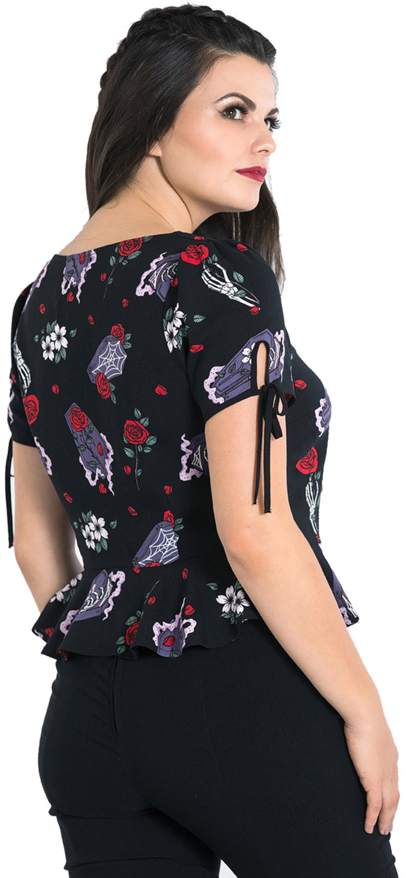 Hell_Bunny_EVEN_IN_DEATH_Rosen_Coffin_V-NECK_Kurzarm_PEPLUM_BLUSE_Blouse_killer_kirsche_3qebngqxfTXS8Z