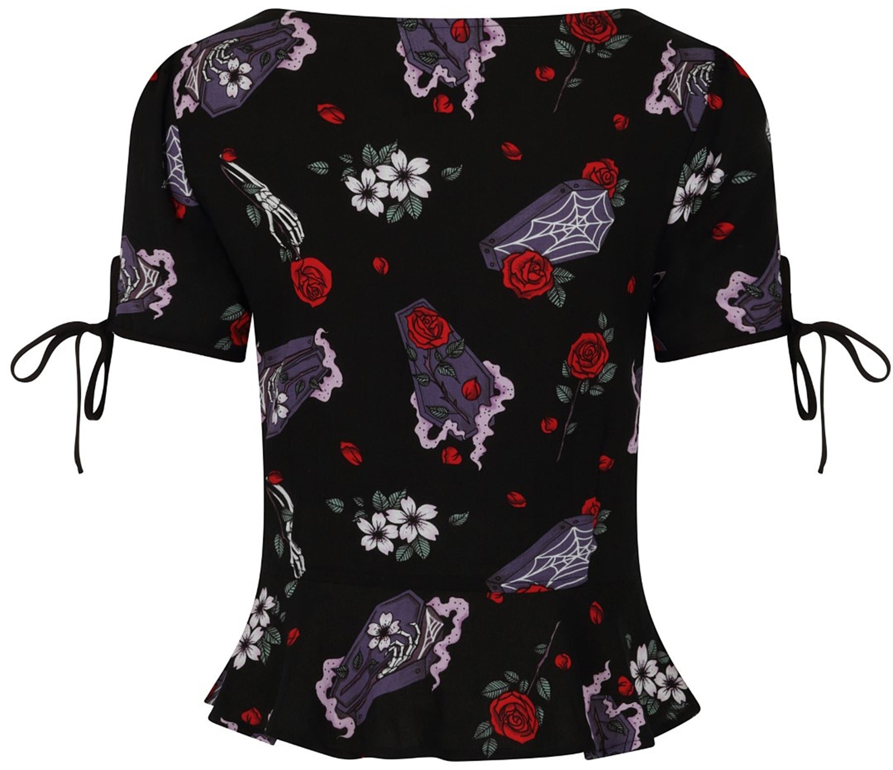 Hell_Bunny_EVEN_IN_DEATH_Rosen_Coffin_V-NECK_Kurzarm_PEPLUM_BLUSE_Plus_Size_killer_kirsche_5