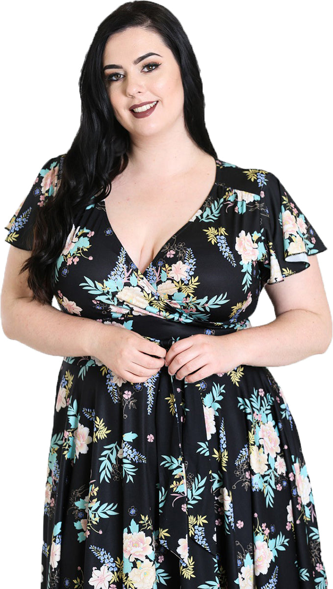 Hell_Bunny_FLORA_Vintage_BLUMEN_Flower_V-Neck_SWING_DRESS_Plus_Size-2Z1uSzFSdrU1VD