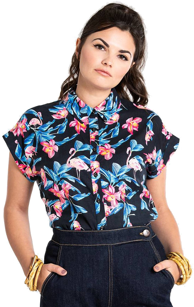 Hell_Bunny_FLORIDA_Vintage_FLAMINGO_50s_BLUSE_Shirt_01