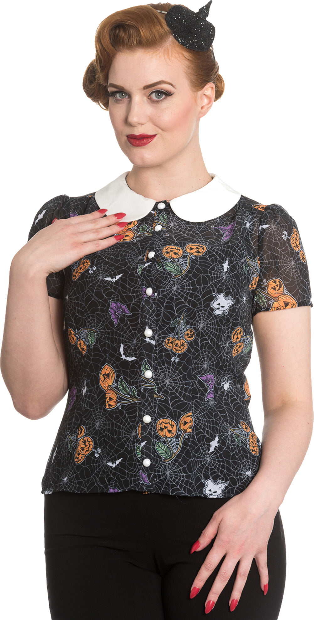 Hell_Bunny_HARLOW_Retro_50s_Chiffon_Pin_Up_Halloween_Pumpkin_BLUSE