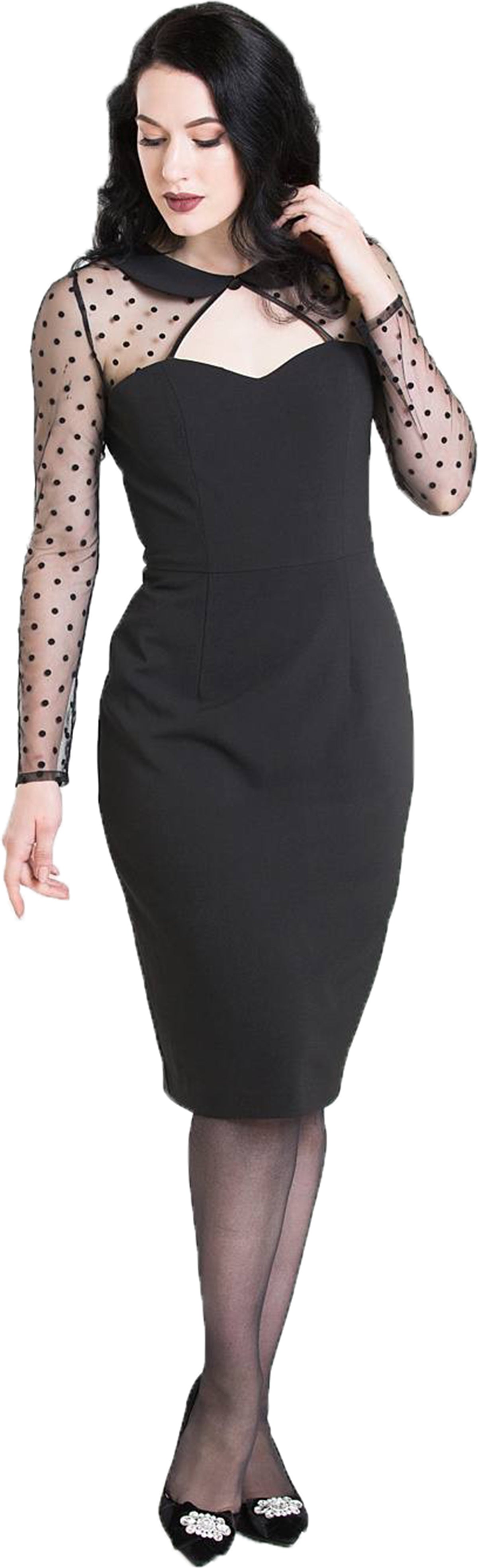 Hell_Bunny_HOLLYWOOD_Polka_Dot_Peter_Pan_PENCIL_DRESS_Kleid-1RPTWrUp5DB0hW