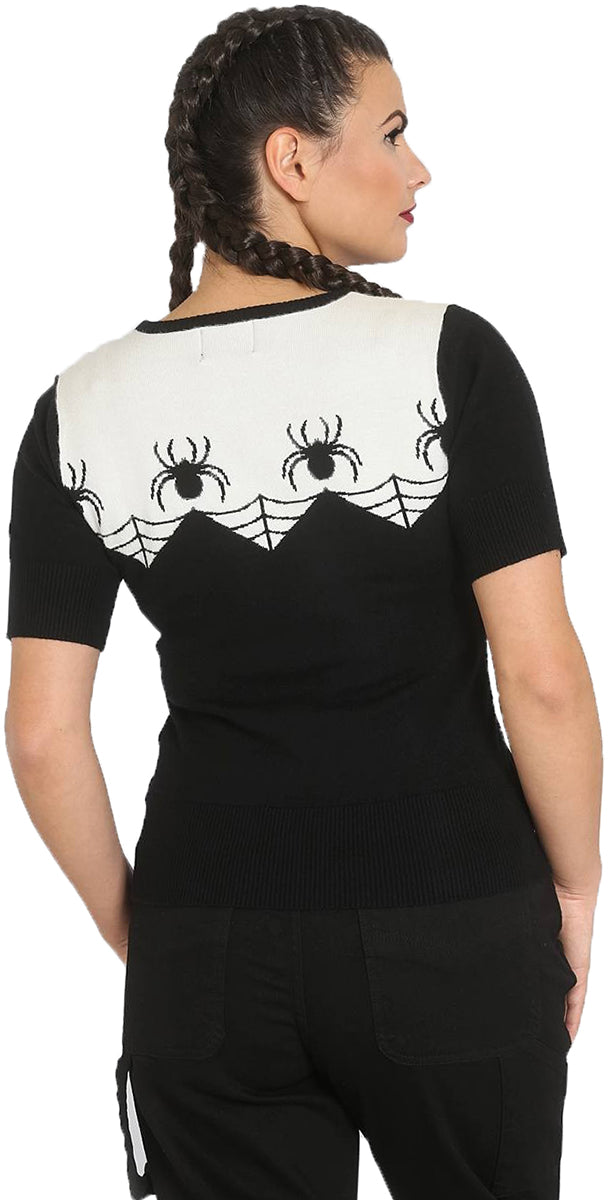 Hell_Bunny_ITSY_BITSY_Spinnen_SPIDER_Rundhals_Bow_PULLOVER_Jumper-3