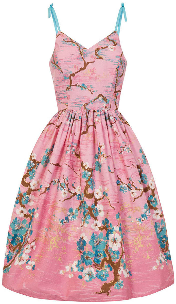 Hell_Bunny_JENNA_Cherry_BLOSSOM_Kirschblueten_Traeger_SWING_DRESS_Kleid-3NCdFccwN01XBq