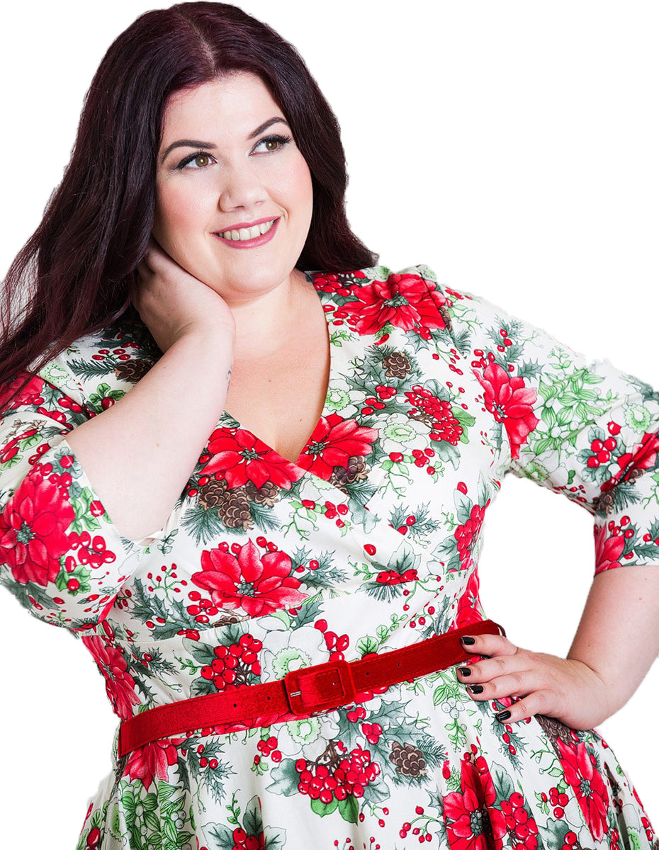 Hell_Bunny_JENNIE_Vintage_HOLLY_BERRY_Blumen_Swing_Dress_KLEID_Plus_Size-2