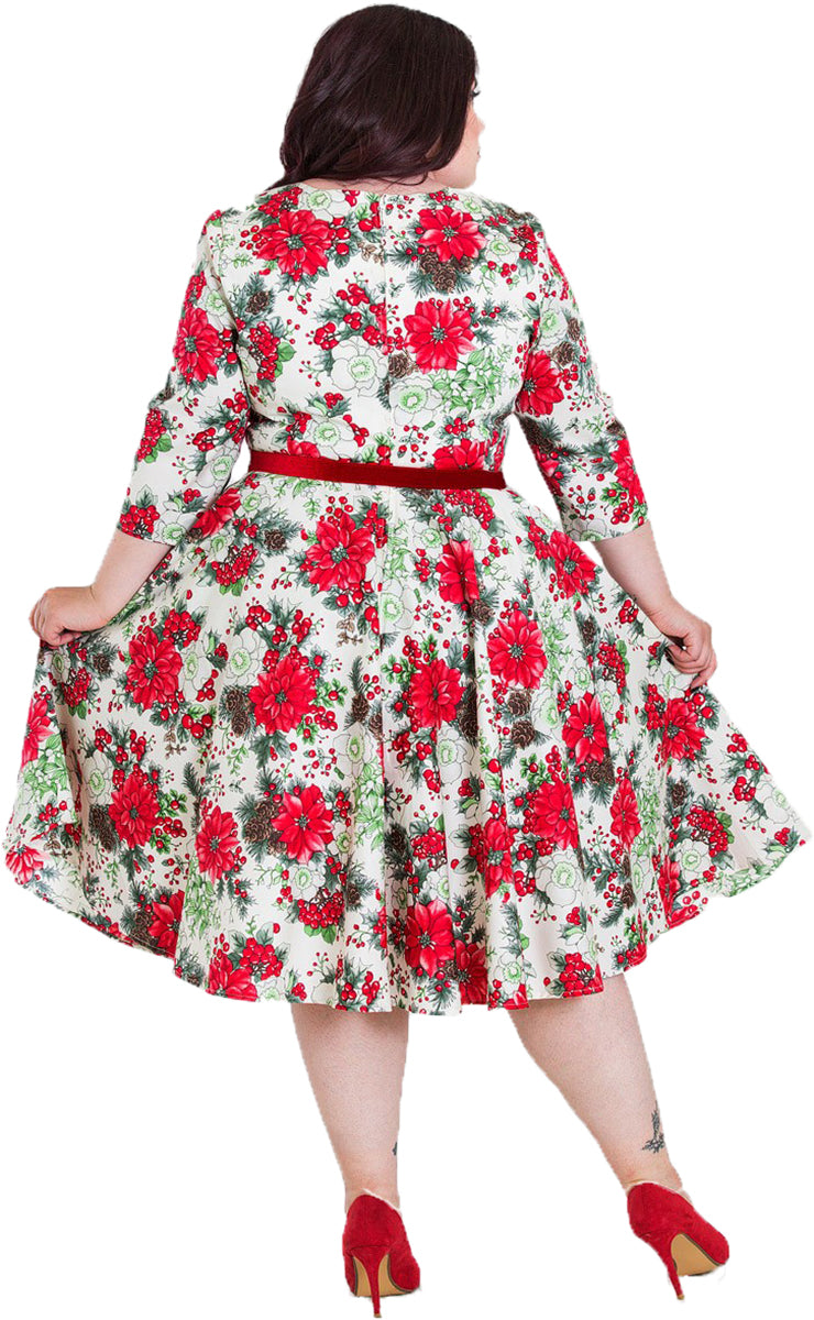 Hell_Bunny_JENNIE_Vintage_HOLLY_BERRY_Blumen_Swing_Dress_KLEID_Plus_Size-3