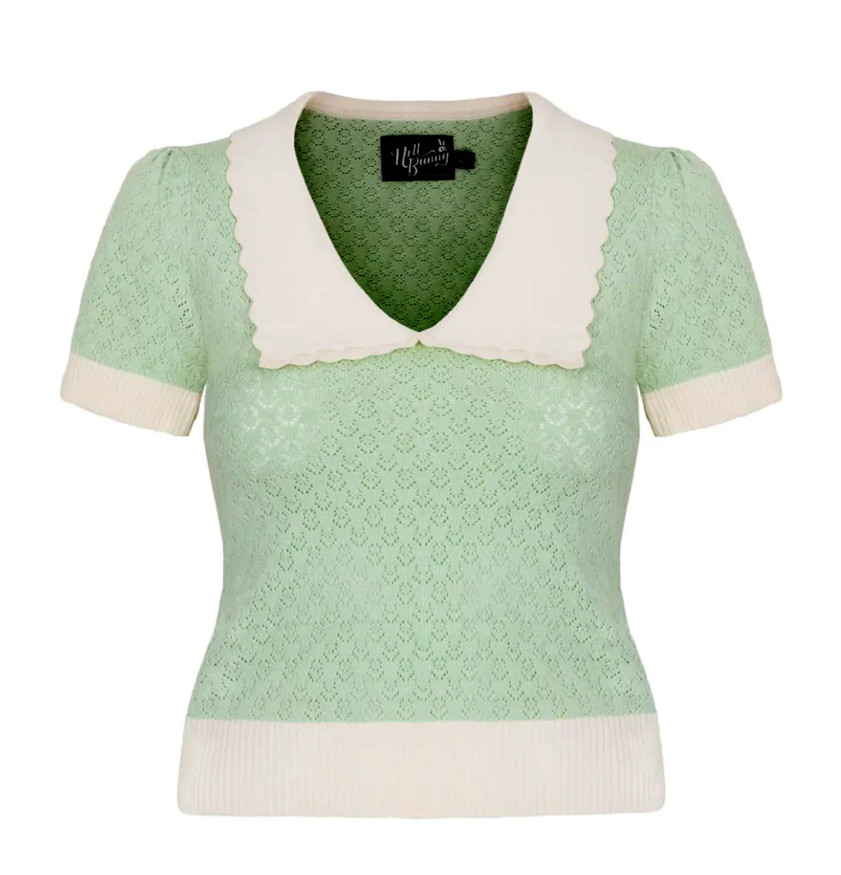 Hell_Bunny_JOANIE_JACQUARD_Vintage_Knitted_Strick_Edge_Collar_Lochmuster_Oberteil__Sweater_-_Mint-4