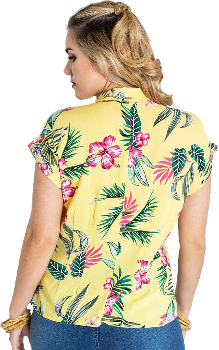 Hell_Bunny_KALANI_Tropical_HIBISKUS_TIki_Kurzarm_BLUSE_Shirt_Hemd_Gelb-2o4YXDoNU0OQrA