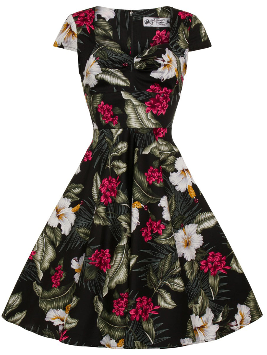 Hell_Bunny_KALEI_Hibiscus_Tropical_TIKI_Vintage_50s_Sweetheart_Dress_KLEID_-_Schwarz-4