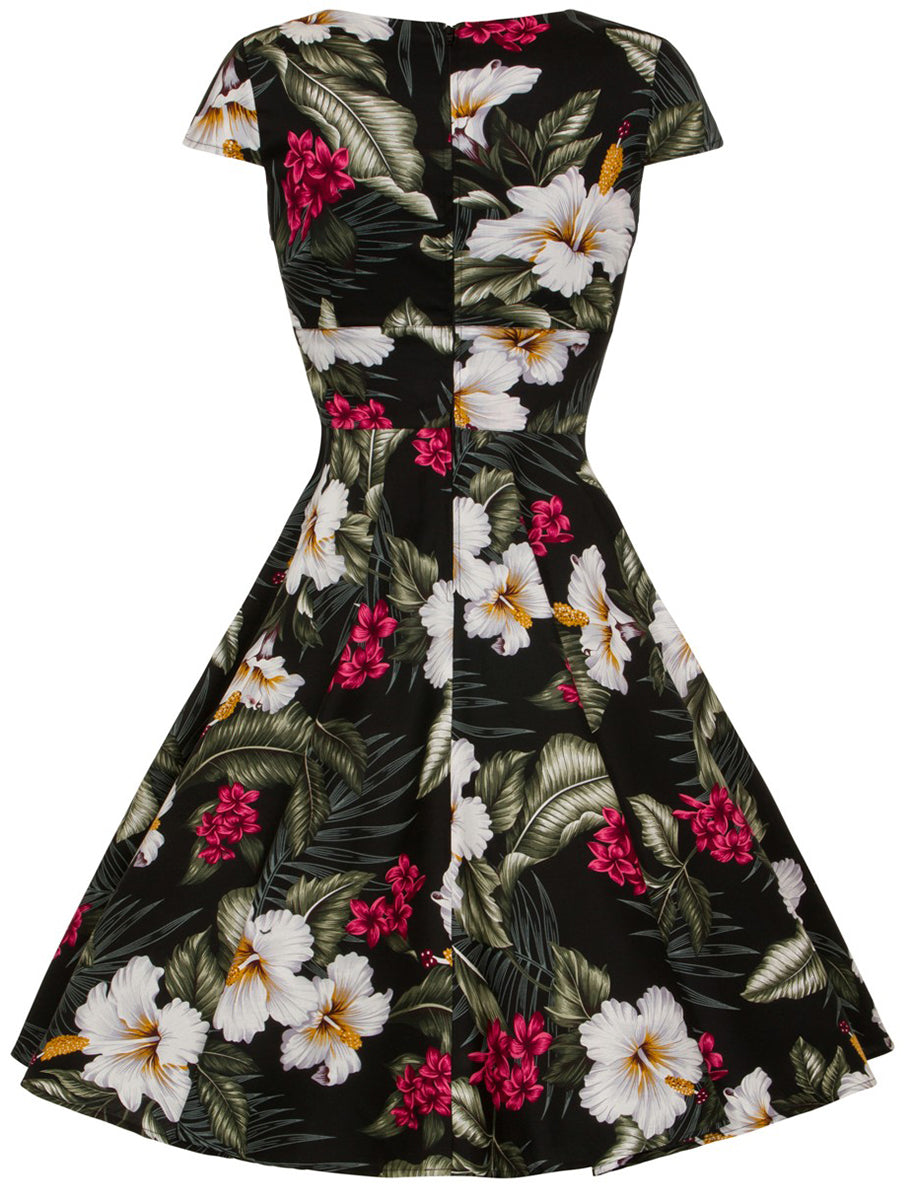 Hell_Bunny_KALEI_Hibiscus_Tropical_TIKI_Vintage_50s_Sweetheart_Dress_KLEID_-_Schwarz-5