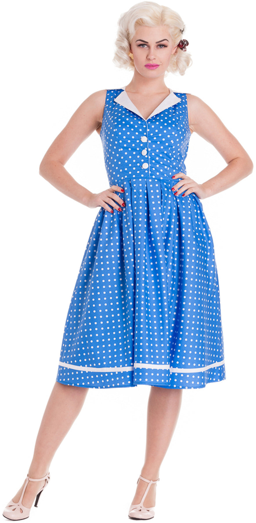 Hell_Bunny_KAREN_Polka_Dots_Diner_50s_DRESS_Punkte_Kleid_Blau_killer_kirscheH3OhgjxxKRsO6