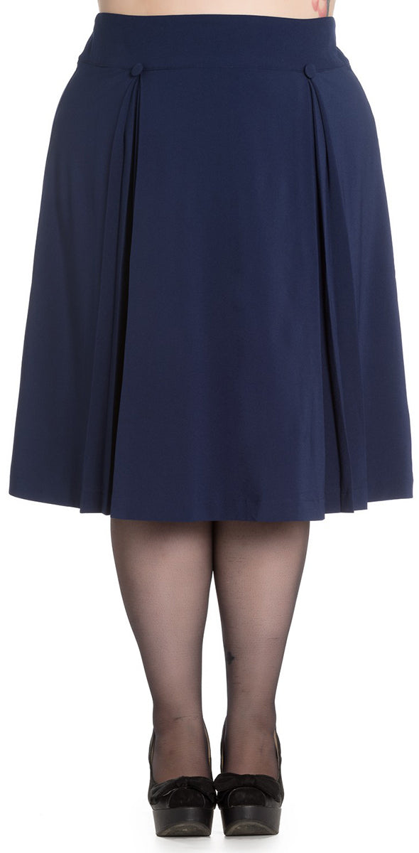 Hell_Bunny_KENNEEDY_Vintage_50s_Pleated_A-LINIE_ROCK_Plus_Size_Navy-1
