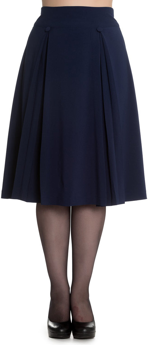Hell_Bunny_KENNEEDY_Vintage_50s_Pleated_A-LINIE_Skirt_ROCK_Navy-1