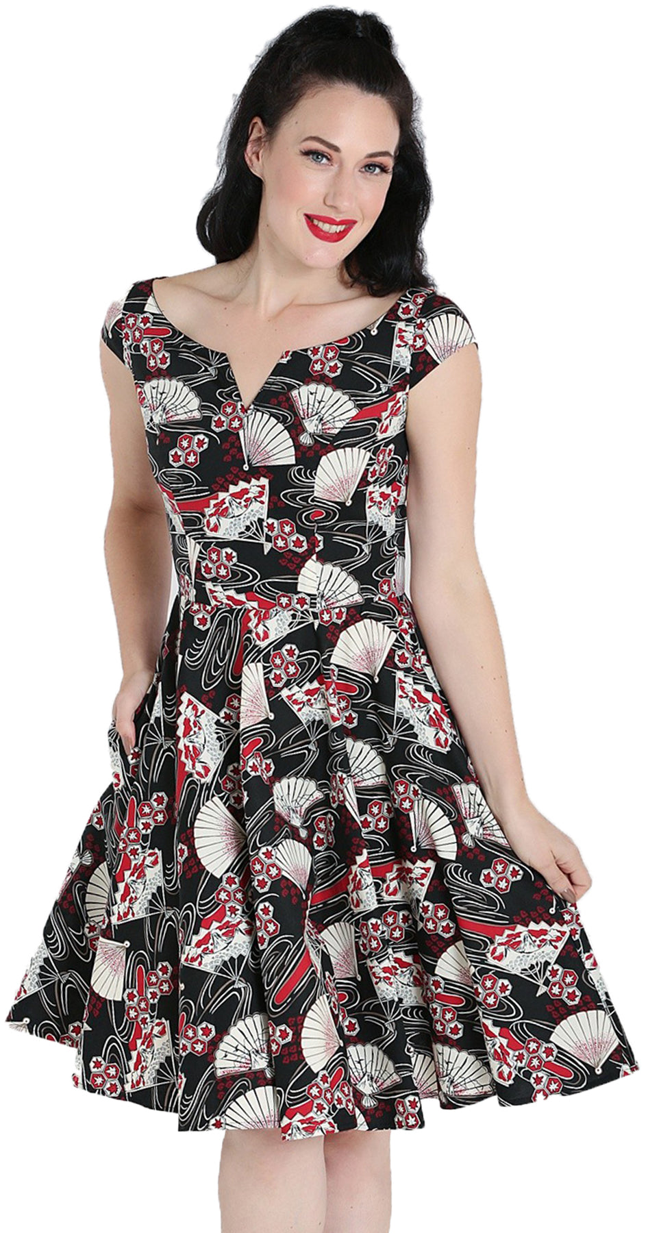 Hell_Bunny_LANAH_Vintage_ORIENTAL_FANS_Faecher_Kurzarm_50s_SWING_DRESS_Kleid-1