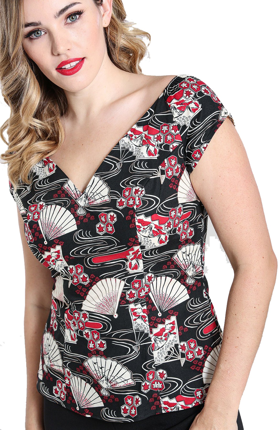 Hell_Bunny_LANAH_Vintage_ORIENTAL_FANS_Faecher_V-NECK_Kurzarm_50s_SHIRT_Top_killer_kirsche_1MJiIVQGcaWu2b