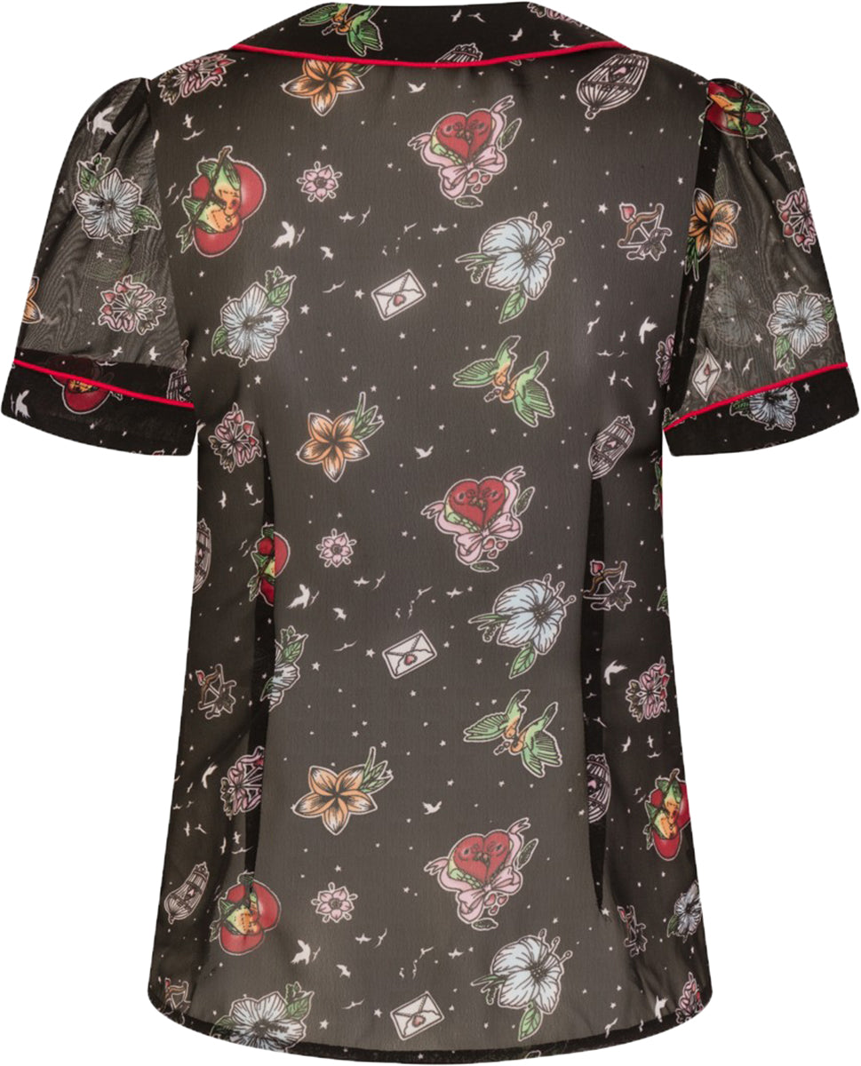 Hell_Bunny_LOVEBIRD_Hibiskus_VOGEL_Frangipani_Retro_Kurzarm_BLUSE_Hemd-53d9oiQDxvRxh9