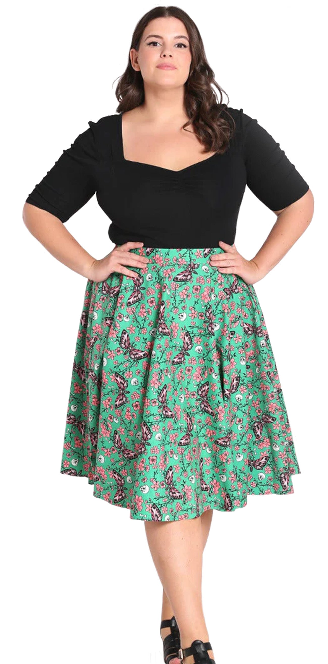Hell_Bunny_MADILYNN_50s_Vintage_MOTHS_Flowers_Swing_Skirt_TELLERROCK_Plus_Size-3