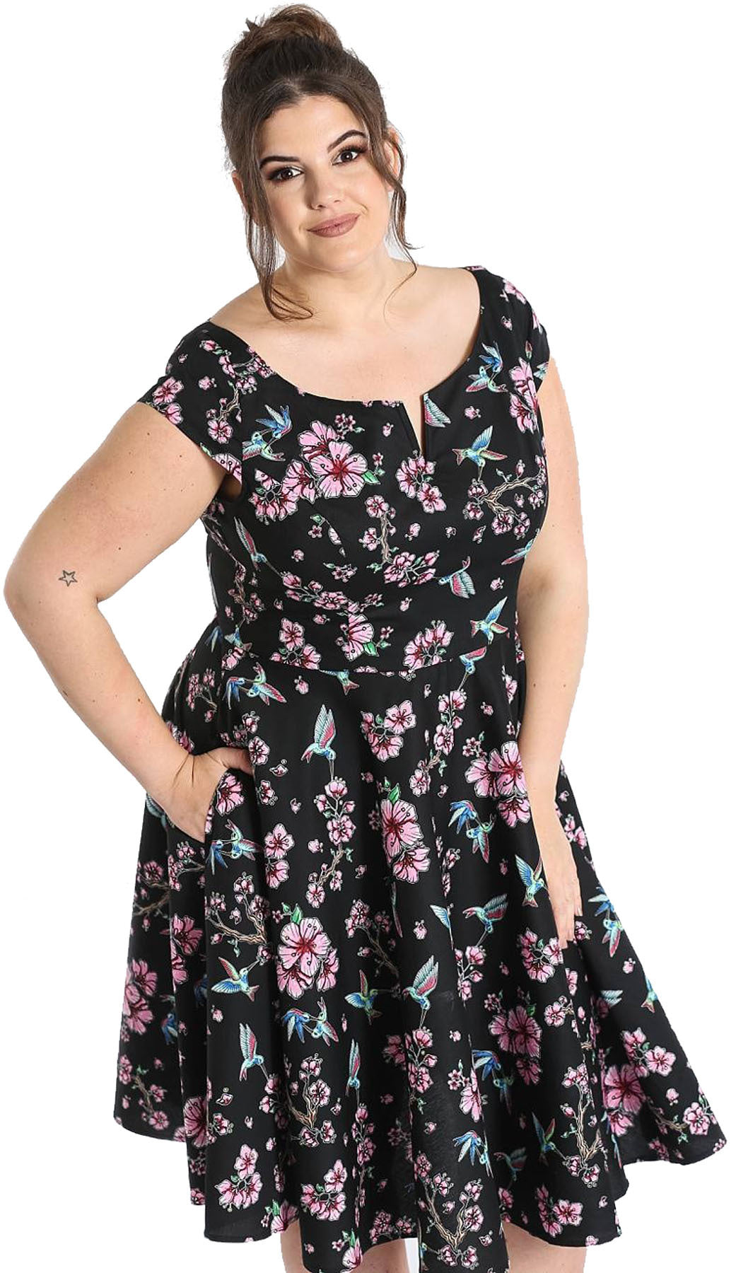 Hell_Bunny_MADISON_50s_Kolibri_BLUMEN_Floral_SWING_DRESS_Kleid_Plus_Size_killer_kirsche_2f8cMIbpwEFAMA