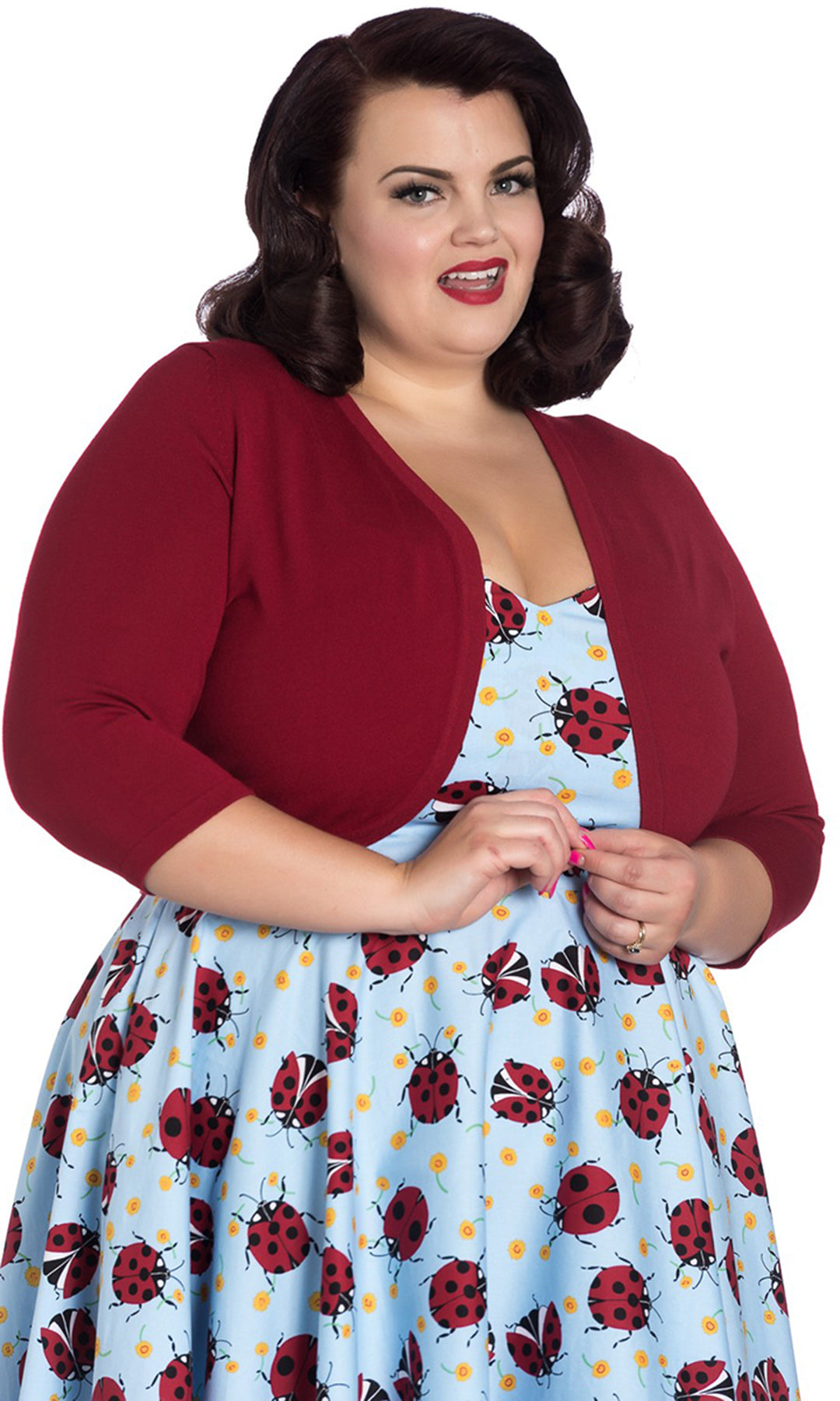 Hell_Bunny_MAGGIE_Vintage_KNITTED_Feinstrick_dreoviertel_Arm_BOLERO_Jacke_Plus_Size_-_Rot_killer_kirschecdfogLe1tL7io