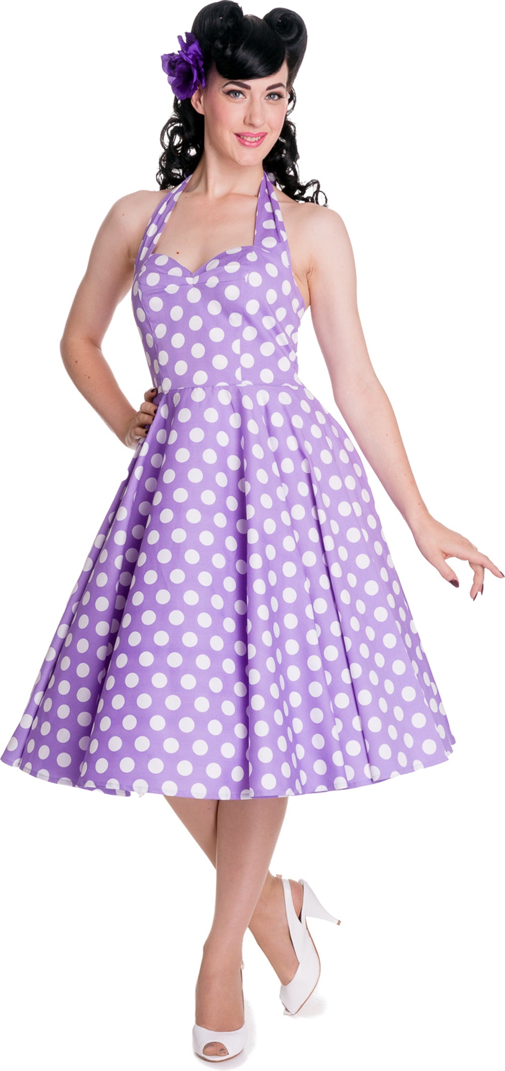 Hell_Bunny_MARIAM_Polka_Dots_50s_NECKHOLDER_Dress_Kleid_-_LavendelQIo9McolOKKoz