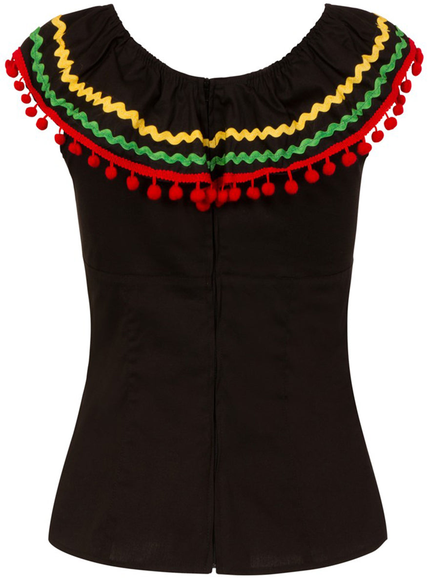 Hell_Bunny_MARIANNE_Vintage_CARMEN_Top_SHIRT_Pompom_Bluse-4